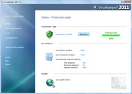 VirusKeeper 2011 Pro screenshot